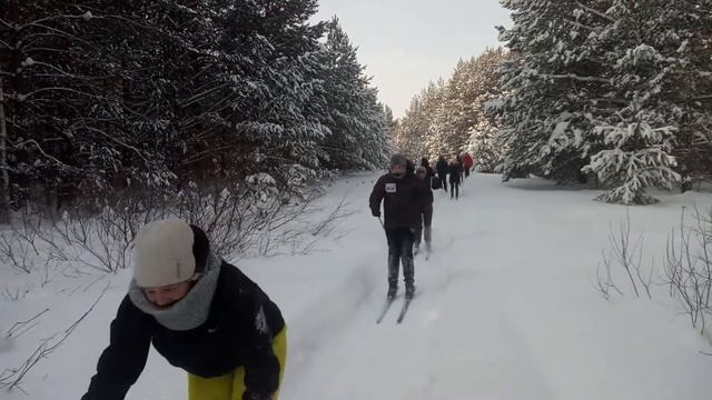 Лыжня России 2021 п.Красноглинный смотреть онлайн