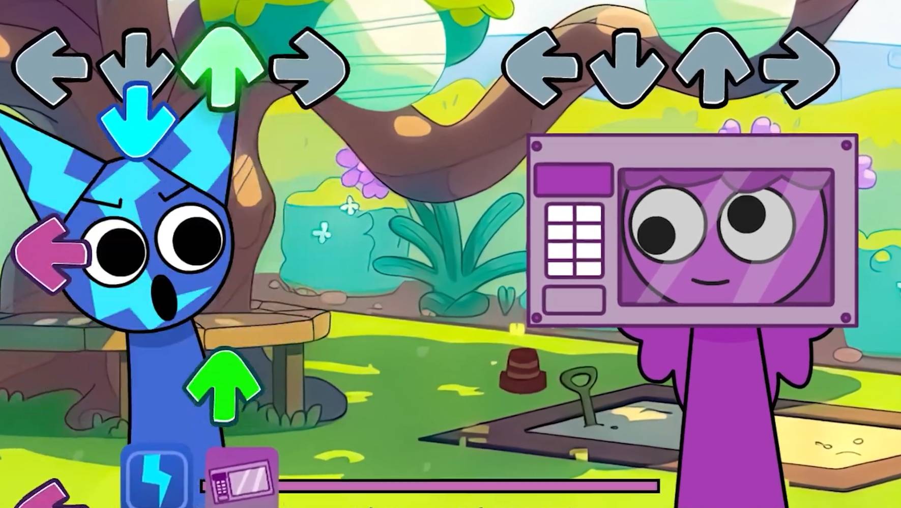 FNF СПРУНКИ БАТЛ - ПОЮТ ВСЕ ФАЗЫ👊😎 смотреть онлайн