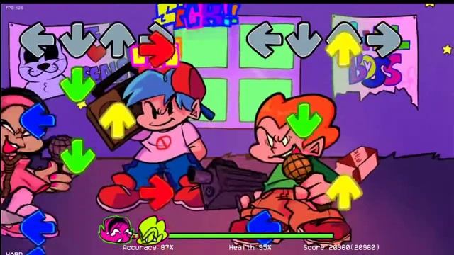 Pico's School FNF MOD смотреть онлайн