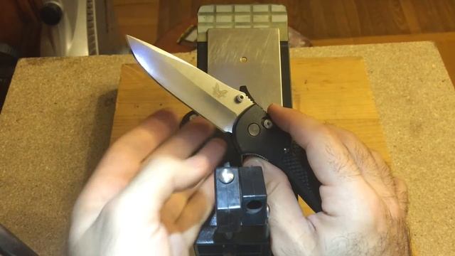 Benchmade Griptilian 551 - после заточки + мои мысли о ноже