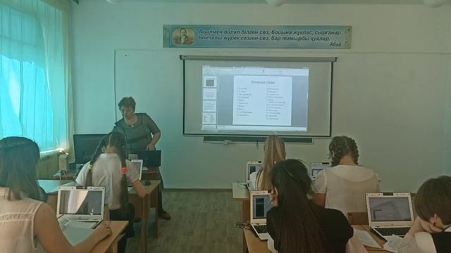 Урок литературы в 8 классе по теме 