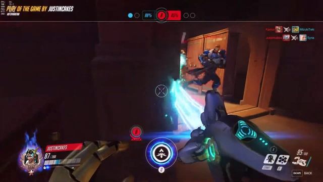 Overwatch - Play of the Game - Symmetra смотреть онлайн