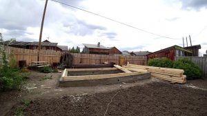 Строительство садового домика в Зеленогорске. ч. 5
