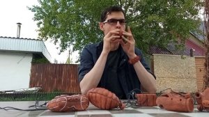 Звучание наших окарин и ацтекского свистка