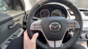 Как настроить часы без штатного радио Mazda 6 GH 2008?