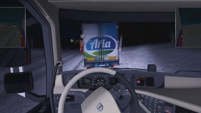 ETS 2 Multiplayer. Конвой смотреть онлайн