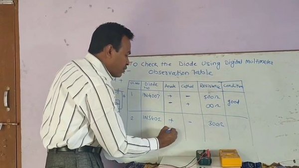 DIODE TESTING USING DIGITAL MULTIMETER | IN MARATHI | IN4007 DIODE TESTING | IN5402 DIODE TESTING |