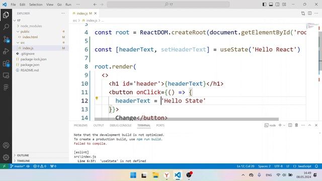 Стейты в React Занятие 17. Продвинутый курс по WEB программированию смотреть онлайн