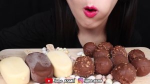 ASMR CHOCOLATE ICE CREAM PARTY *GODIVA, MAGNUM ICE CREAM 고디바, 매그넘, 초콜릿 아이스크림 먹방 EATING SOUNDS