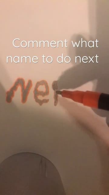 Writing Neriah in swirls смотреть онлайн