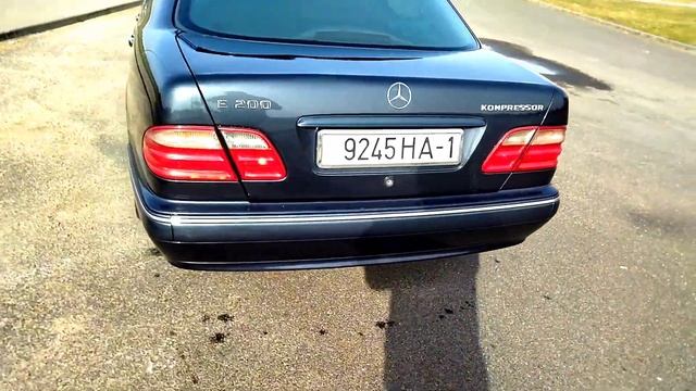 W210 mercedes benz, 2.0 compressor 186 hp, 2000 год выпуска смотреть онлайн