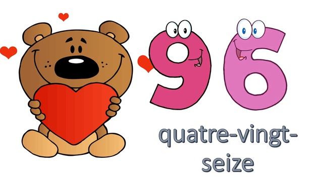 Уроки французского для детей # De 90 à 100 смотреть онлайн