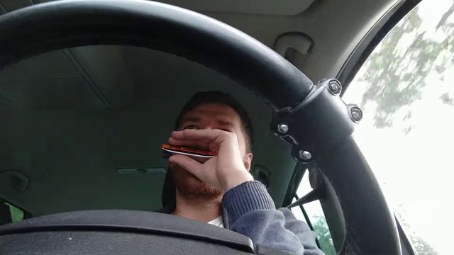 У Курского вокзала ♫ на губной гармошке смотреть онлайн