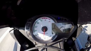 Kawasaki Ninja 600 zx6r 2010 Acceleration Top Speed V-max  Przyspieszenie  Prędkość Maksymalna