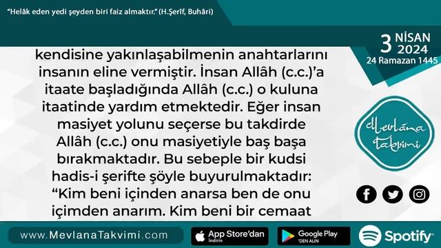 Allâh (c.c.)’a Yakınlaşabilmenin Anahtarı İnsanın Elindedir смотреть онлайн