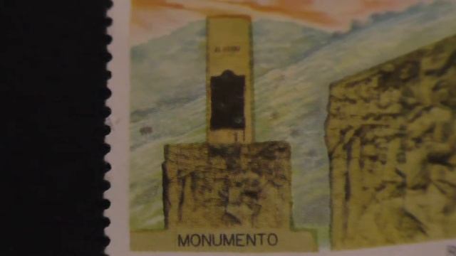 Stamp. Cuba Correos. 30 Aniversario Del Combate de el Uvero. Monumento.Relieve. 1987. Price 5 cents смотреть онлайн