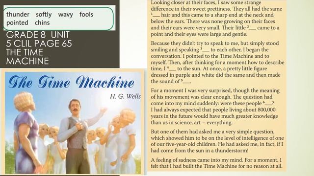 Grade 8 Unit 5 CLIL Page 65 The Time Machine смотреть онлайн