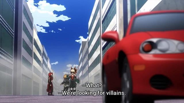 bakugou says kirishima and kaminari are NOT 🙅 extras смотреть онлайн
