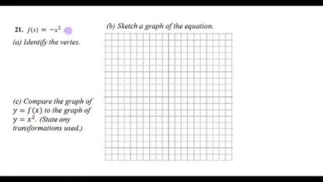 11.2 Parabolas and Modeling смотреть онлайн