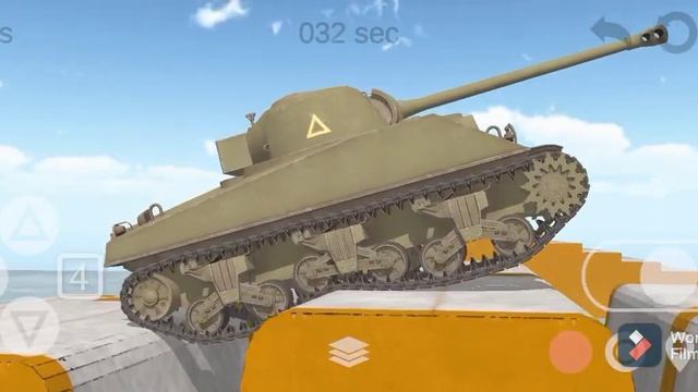 Sherman Firefly Track Durability Test | Tank Physics Mobile смотреть онлайн