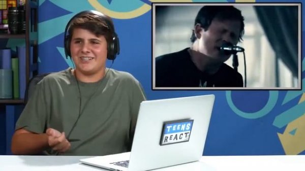 Реакция подростков на Blink 182