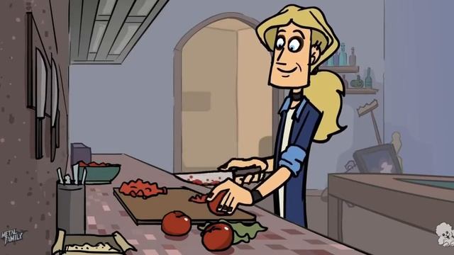 ГЛЭМ РЕЖЕТ ПОМИДОР 1 час / Glam cuts tomatoes 1 hour смотреть онлайн