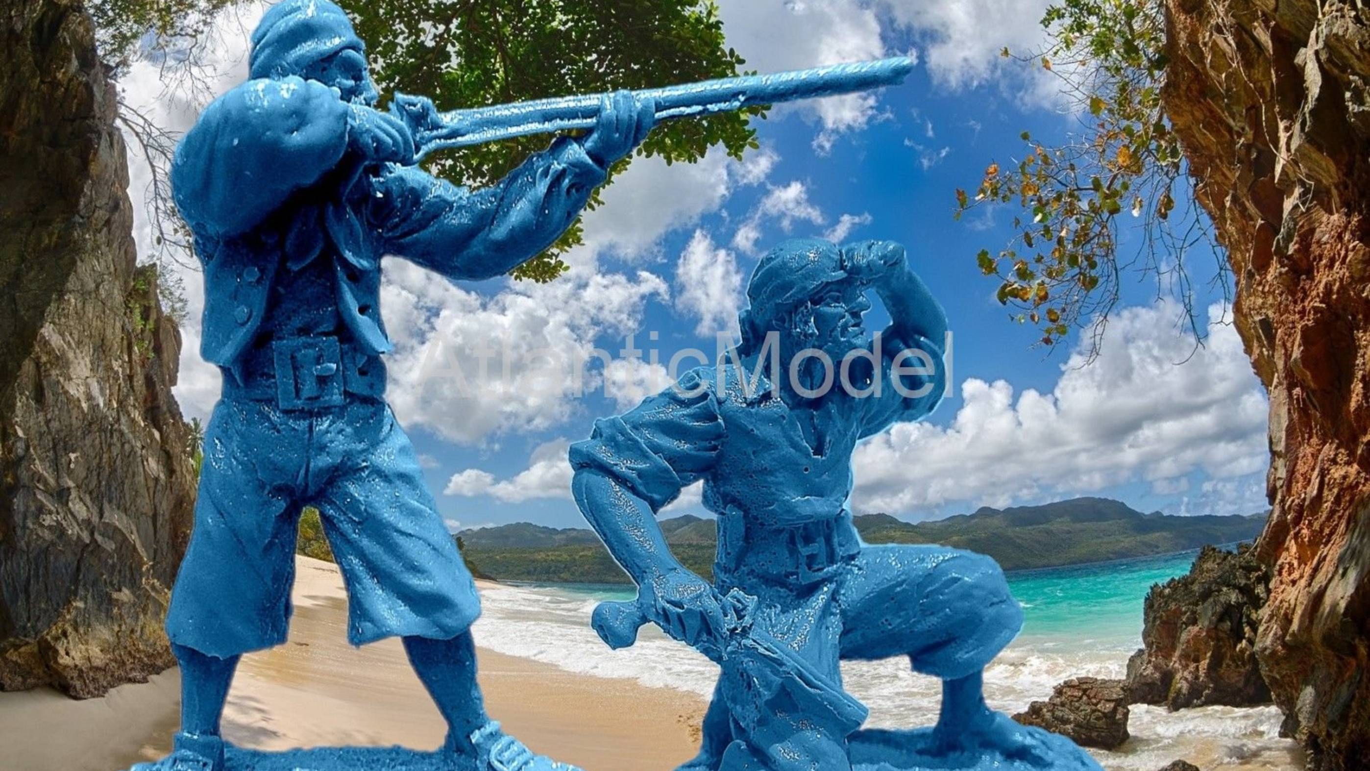 солдатики Barzso LOD Пираты set 1 Остров сокровищ набор 8 фигур 8 поз смотреть онлайн