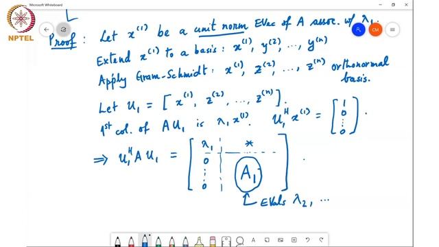 Schur's triangularization theorem смотреть онлайн