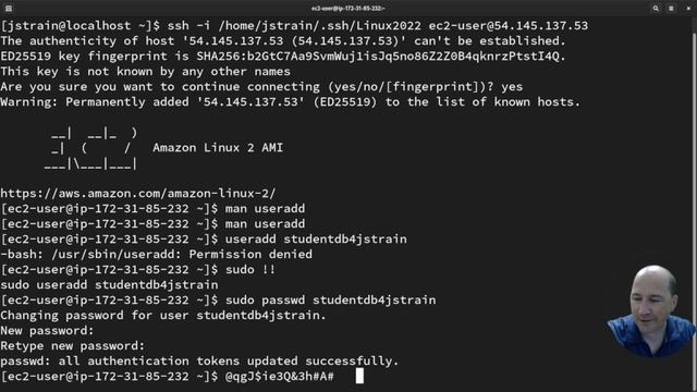 Adding a new user and systems files смотреть онлайн