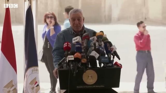 Egypt’s Great Pyramid Of Giza Hidden Corridor Seen For First Time - BBC News