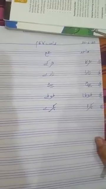 Grade one..Urdu B..copy work. 30 June 2020 смотреть онлайн