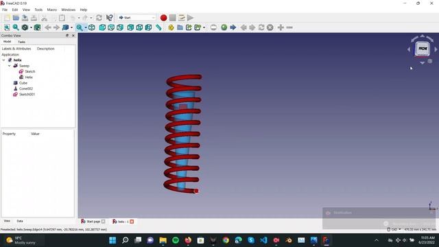 FreeCAD coil & magnet whirlpool смотреть онлайн