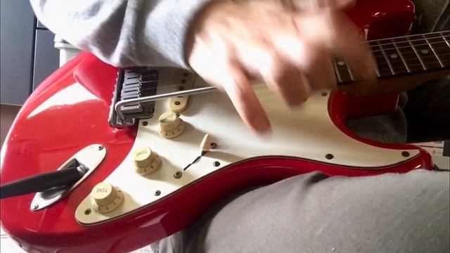 American Standard Stratocaster Tremolo bridge setting w/ Callaham tremolo block & tremolo arm смотреть онлайн