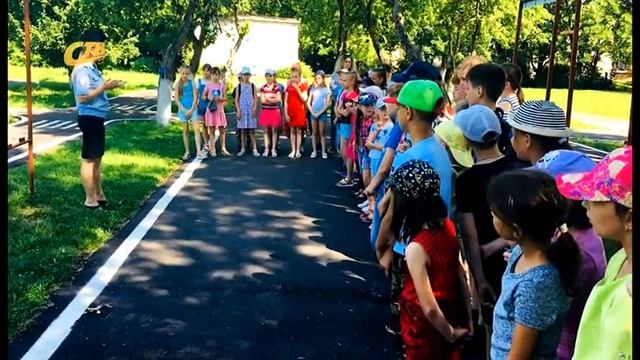 ГИБДД ПРОВЕЛИ ЗАНЯТИЕ В АВТОГОРОДКЕ смотреть онлайн