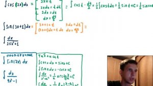 Интегралы. Замена переменной в интеграле. (Интегралы для чайников 4 урок)