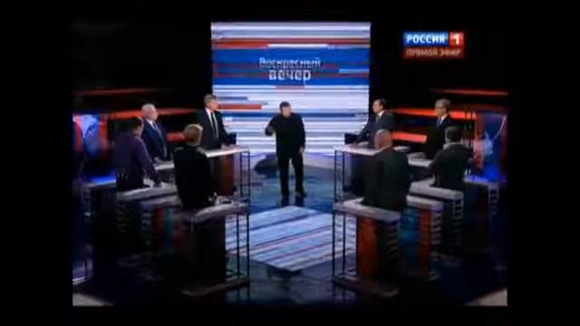 Вадим Карасев в прямом эфире Соловьева. Нести чушь, не мешки ворочать. смотреть онлайн