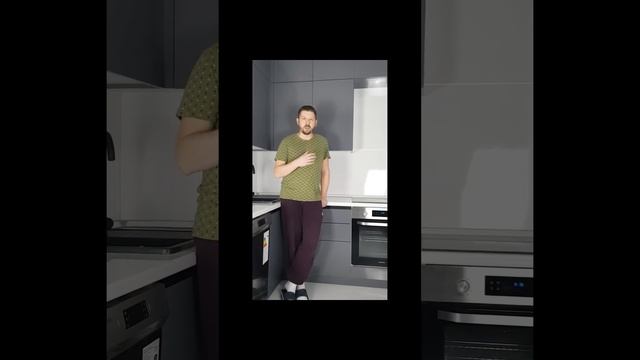 Кухня «Графит глянец» по цене от 28 750₽ за погонный метр смотреть онлайн