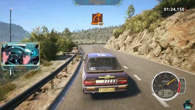 Rally Iberia | Prueba VIP de Peugeot | Peugeot 309 GTI | EA SPORTS WRC смотреть онлайн