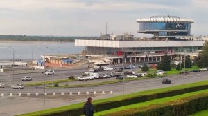 Волгоградский речной порт Речной вокзал Волгограда 10 октября 2022 года
