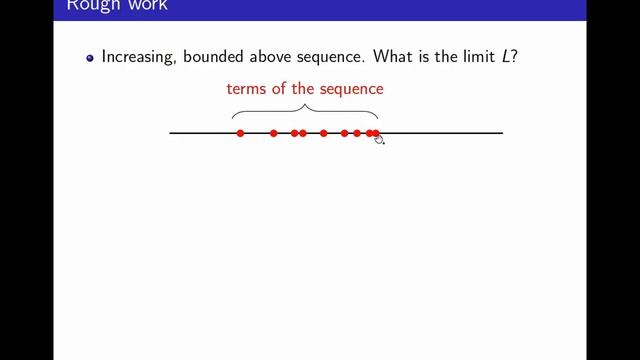 11.6 The monotone convergence theorem for sequences смотреть онлайн