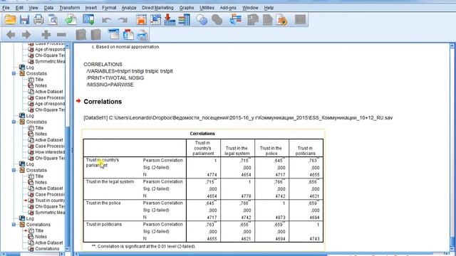 Crosstabs 7 / Парная связь 7