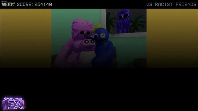 Friday Night Funkin' vs Rainbow Friends (Roblox) FNF Mod смотреть онлайн