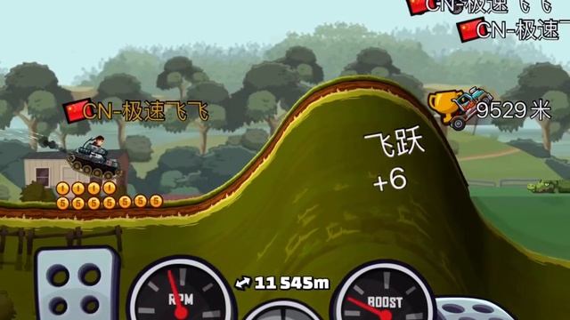 Hill Climb Racing2-Backwater Bog-Tank-20000+