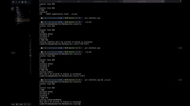 Trying to build my own Unix shell from scratch (Part-2.0) смотреть онлайн