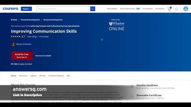 Free Communication Skills Training Online Courses with Certificate смотреть онлайн