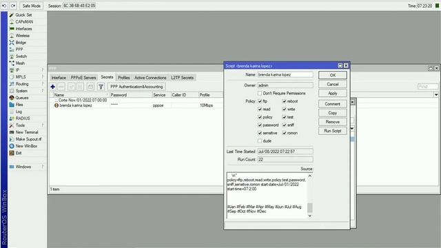BLOQUEO DE CLIENTES MOROSOS PPPoE SERVER DYNAMIC-STATIC MIKROTIK смотреть онлайн