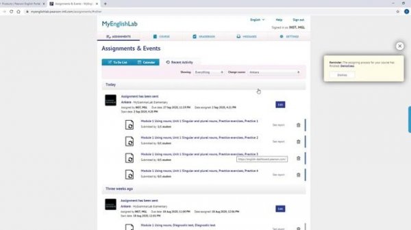 Pearson - My English Lab (My Grammar Lab) How to Use for Teachers