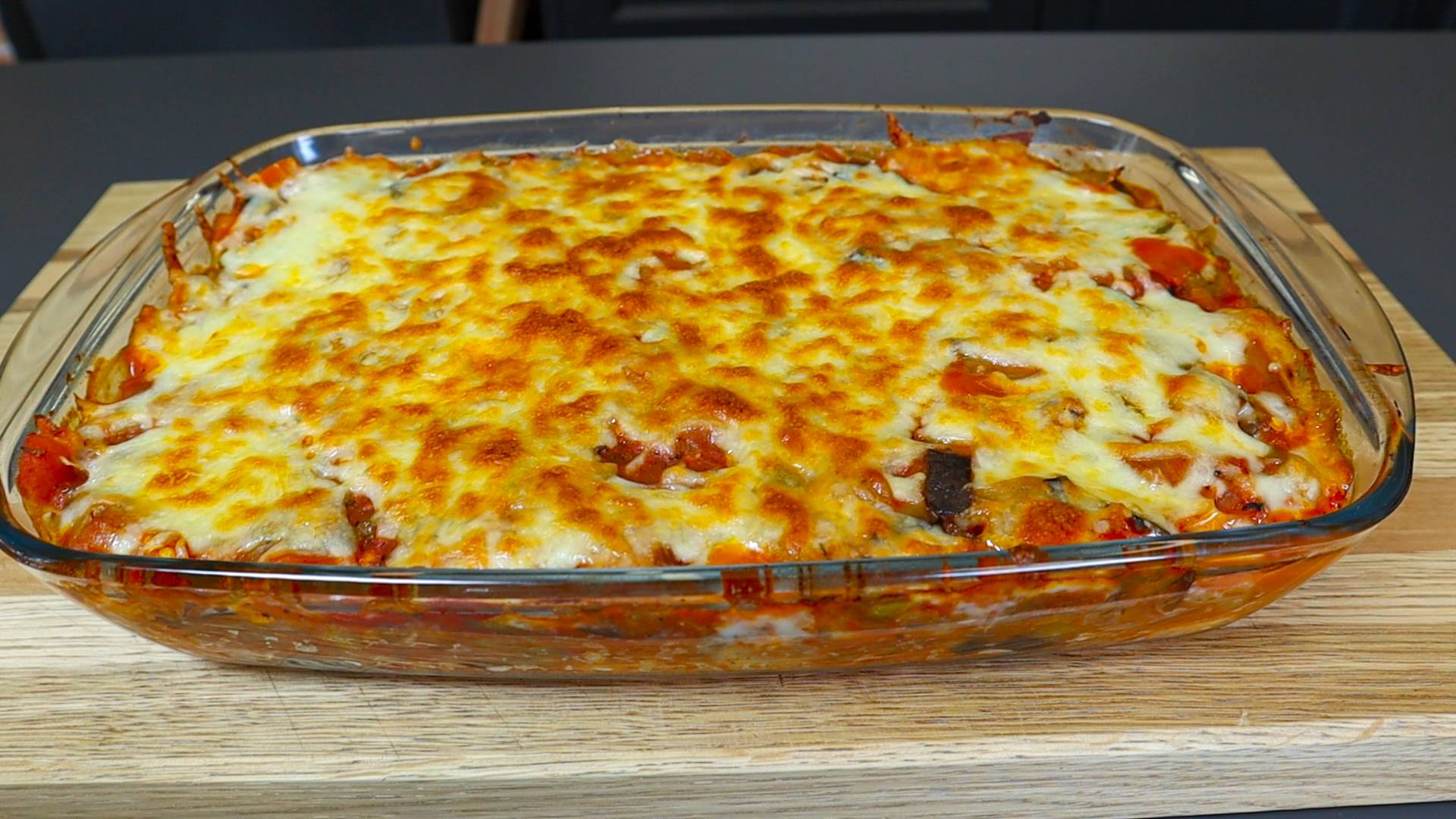 Вкуснее баклажана вы ещё не пробовали. Рецепт овощной запеканки. Готовлю 2 раза в неделю.