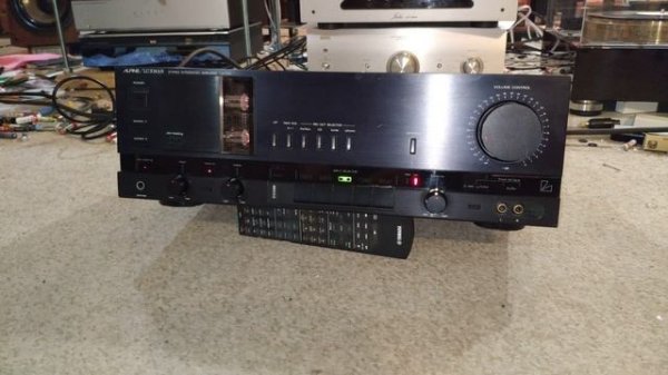 luxman lv-103 hi-fi integrated tube -hybrid amplifier class A/B