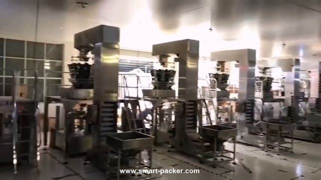 Multi весом головы сумки наполнение упаковочной машины фабрики рабочая видео смотреть онлайн